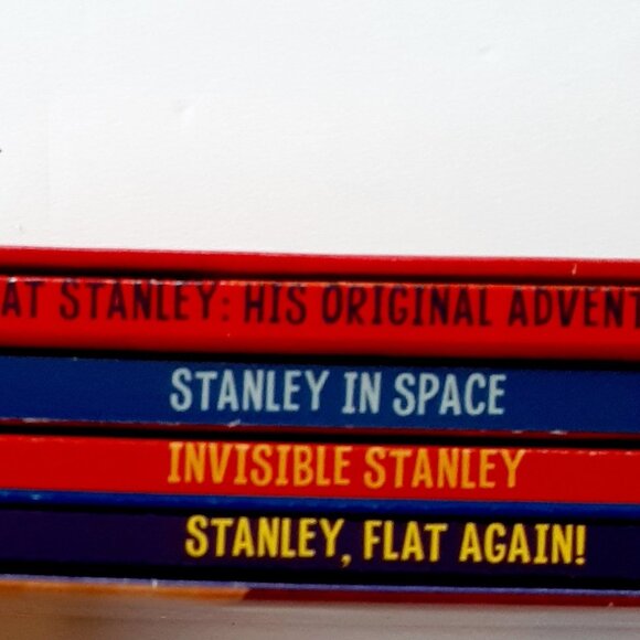Flat Stanley Box Set Jeff Brown 4 Paperback Books Collection Bundle Chapter - Picture 4 of 6
